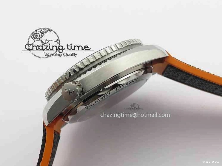 0411 UrbanStyle Planet Ocean 2016 43.5mm SS OM 1:1 Best Edition Gray Dial On Black Nylon Strap A 8168